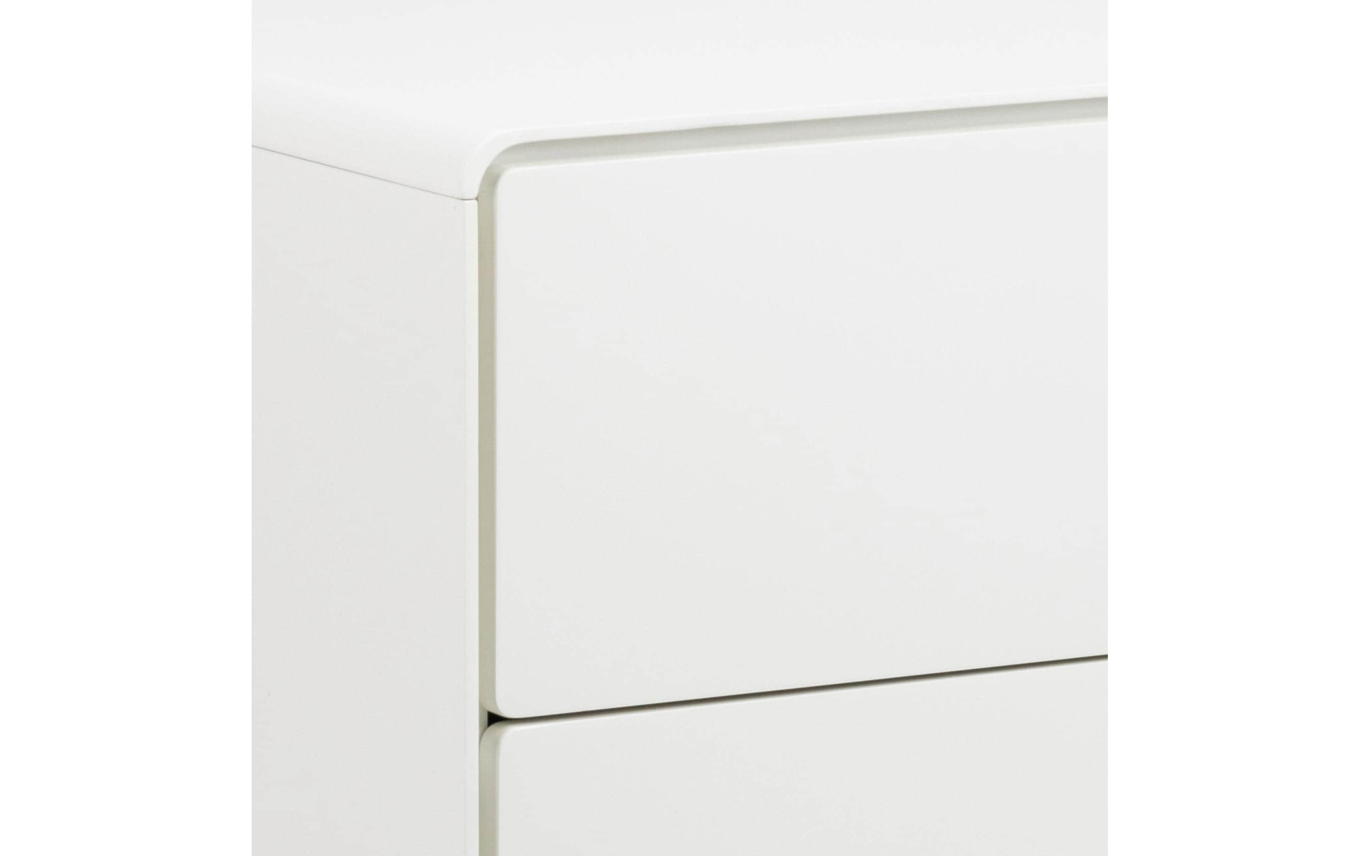 AC Design Kommode Lowell 80 x 80 cm, Weiss