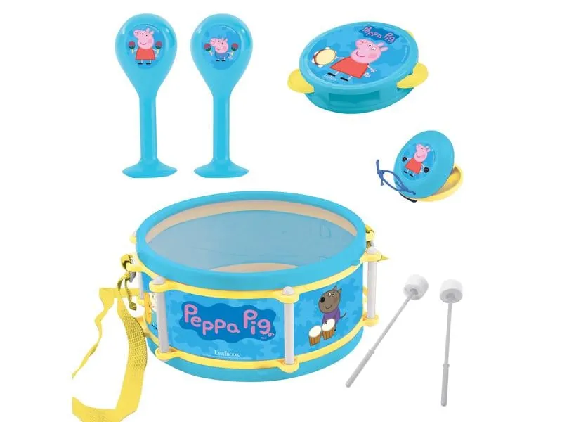Lexibook Musikinstrument Peppa Wutz 7-teiliges Musikset Lexibook Musikinstrument Peppa Wutz 7-teiliges Musikset