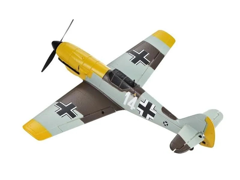 TOP-RC Warbird Mini BF-109 450 mm, Gelb, RTF