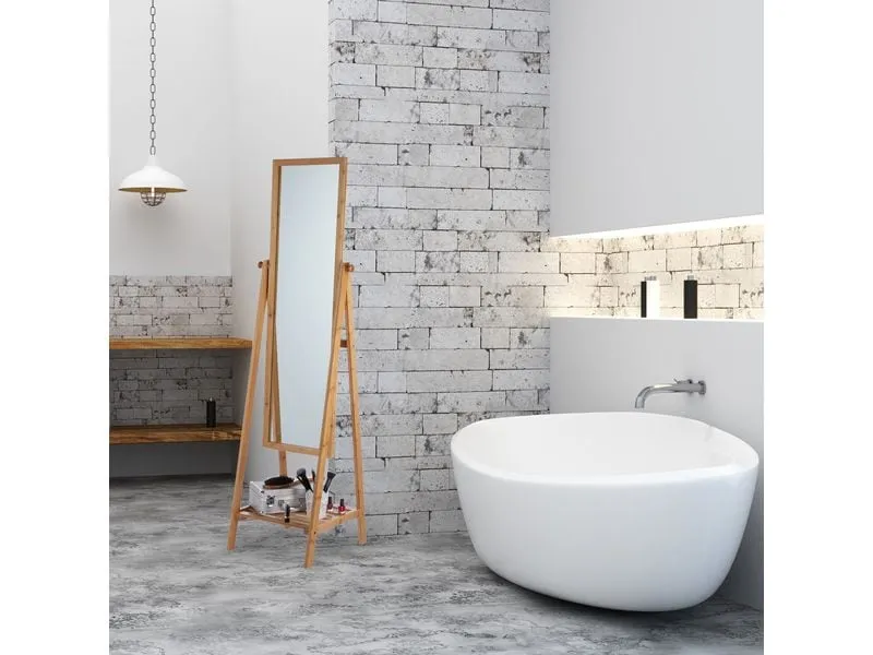 relaxdays Standspiegel 40 x 159.5 cm, Braun relaxdays Standspiegel 40 x 159.5 cm, Braun