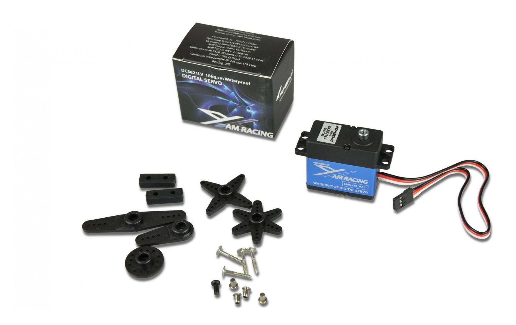 Amewi Standard Servo AMX DC5821LV 21.8 kg, 0.16 s, Wasserdicht Amewi Standard Servo AMX DC5821LV 21.8 kg, 0.16 s, Wasserdicht