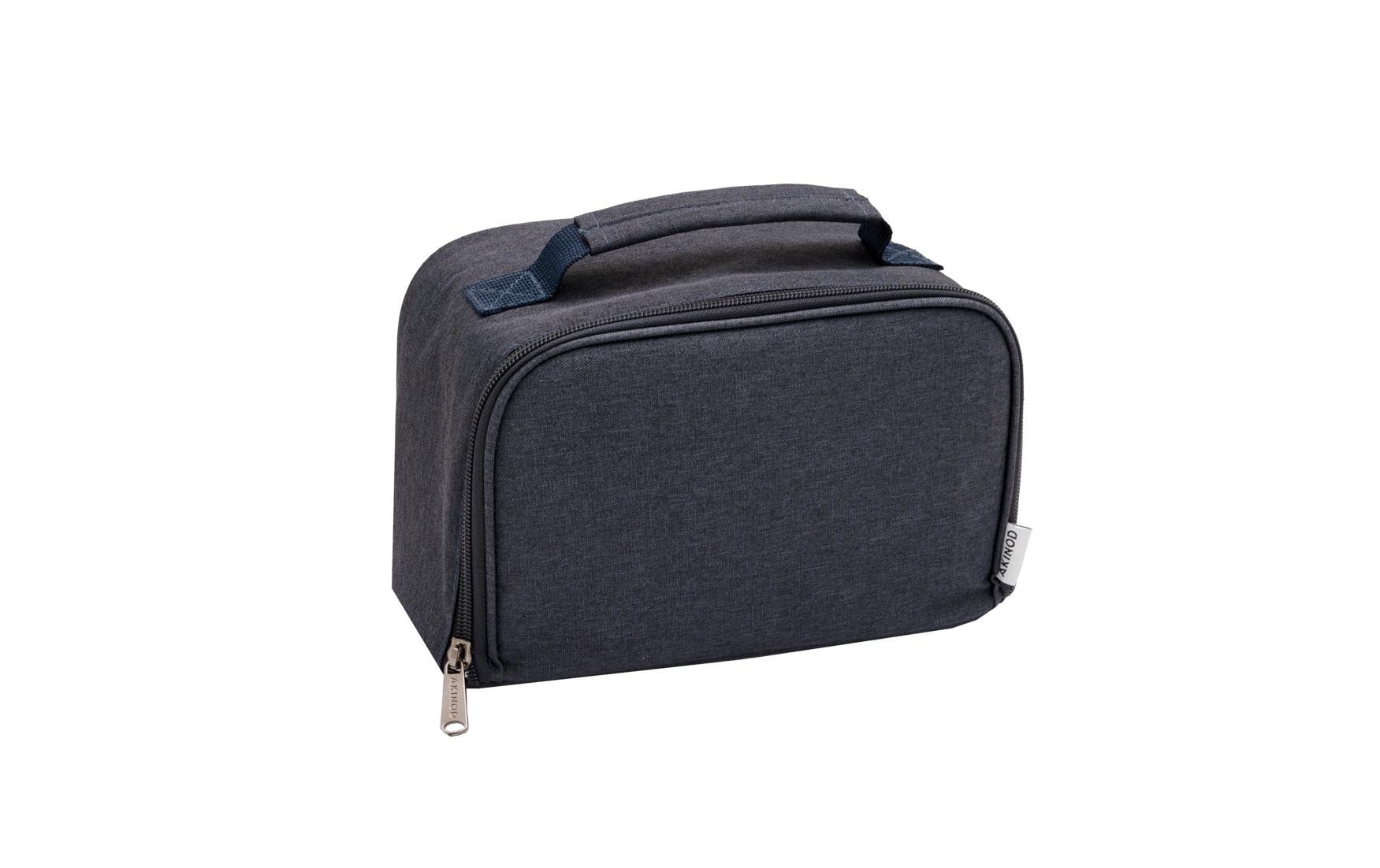 Akinod Bento und Lunchbag 11H58 Weiss