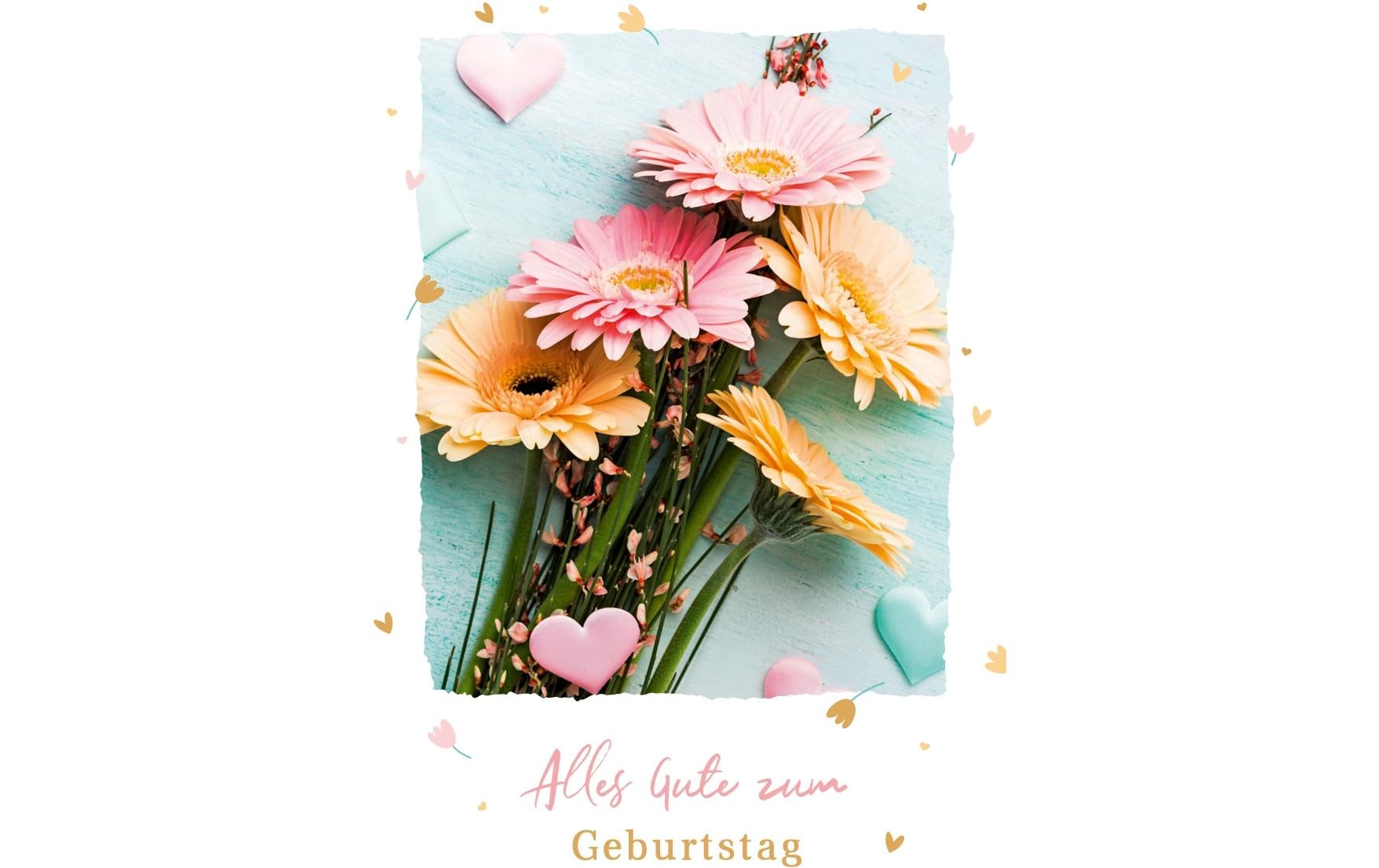 ABC Glückwunschkarte Geburtstag 12.5 x 17.6 cm