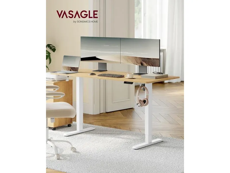 Songmics Tischgestell 72-118 cm, Mattweiss Songmics Tischgestell 72-118 cm, Mattweiss