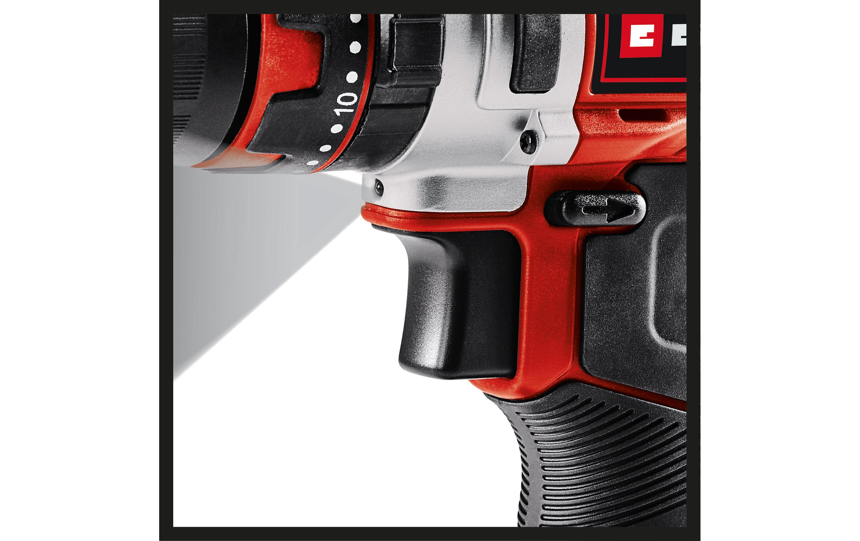 Einhell Akku-Schlagbohrschrauber TE-CD 12/1 Li-i 2x 2.0 Ah Kit