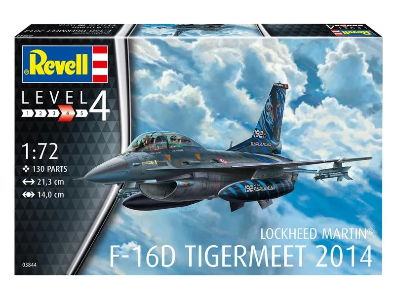 Revell Bausatz F-16D Fighting Falcon 1:72 Revell Bausatz F-16D Fighting Falcon 1:72
