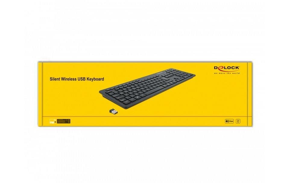 Delock Funk-Tastatur 12004 Wireless Silent