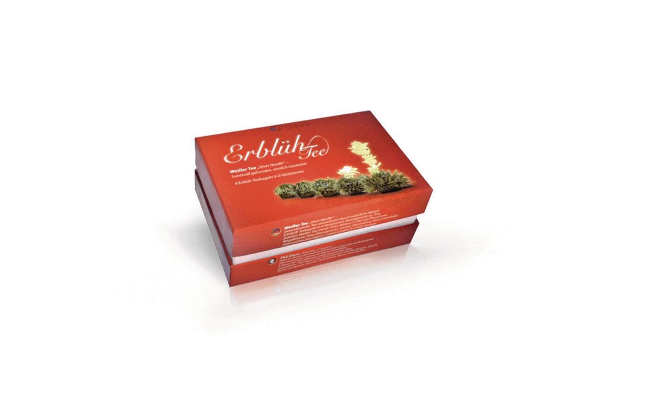 Creano Tee-Set Erblühtee 0.5 l, Transparent