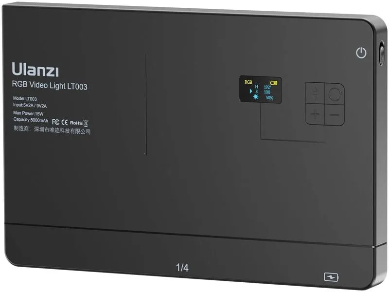 Ulanzi Videoleuchte LED RGB LT003 Ulanzi Videoleuchte LED RGB LT003