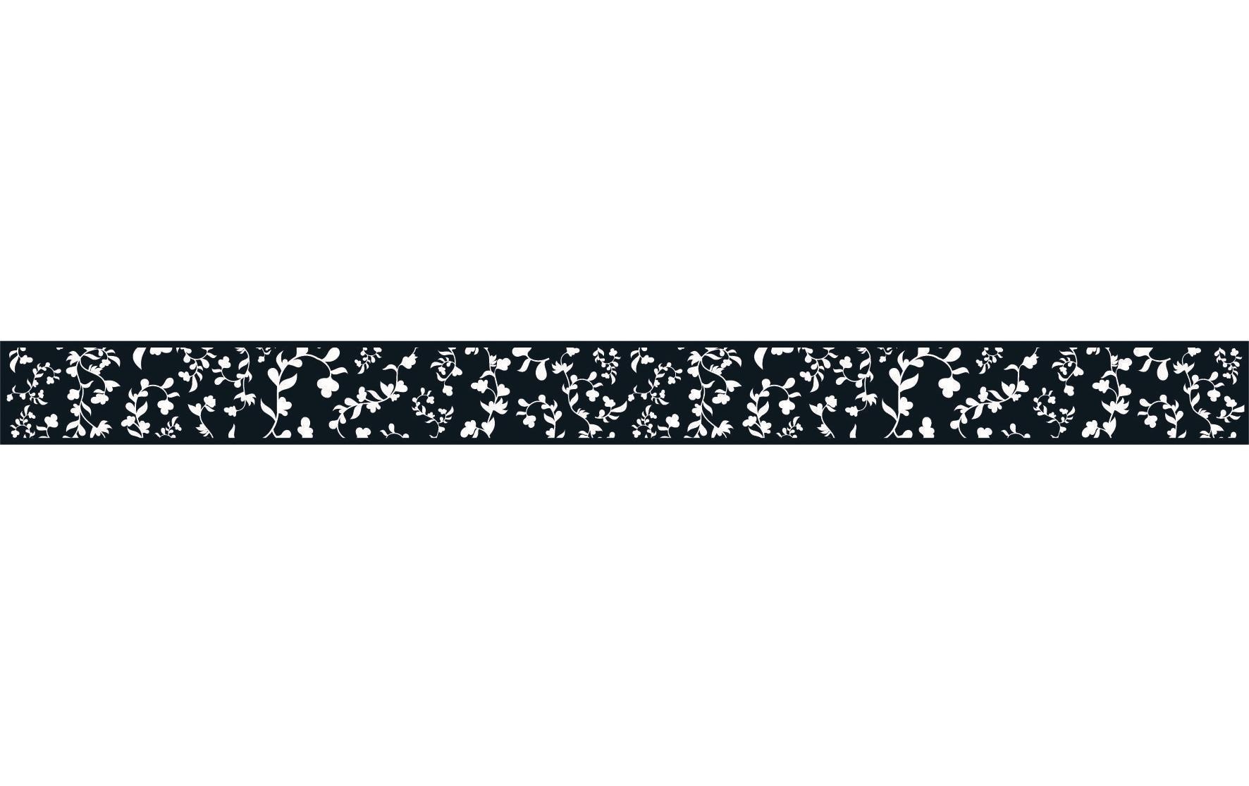 Heyda Washi Tape Colour Code Onyx Schwarz