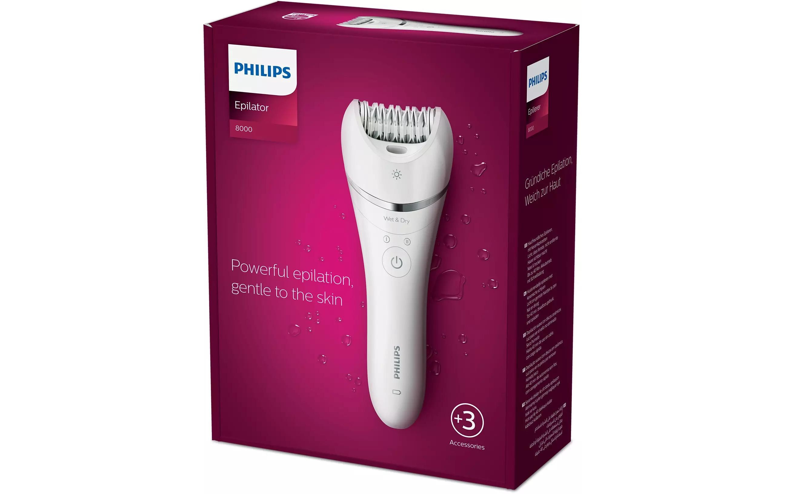 Philips Epilierer Series 8000 BRE700/70