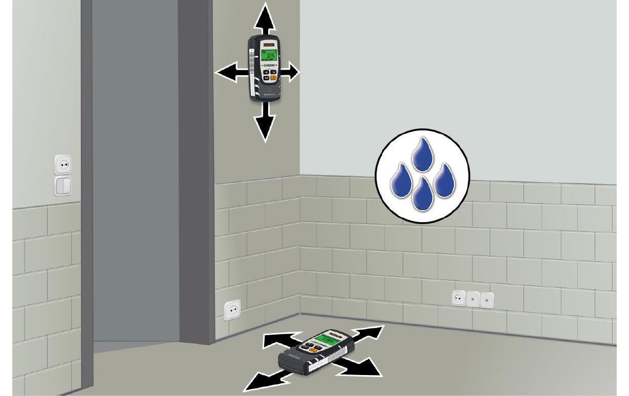 Laserliner Messgerät MoistureFinder Compact