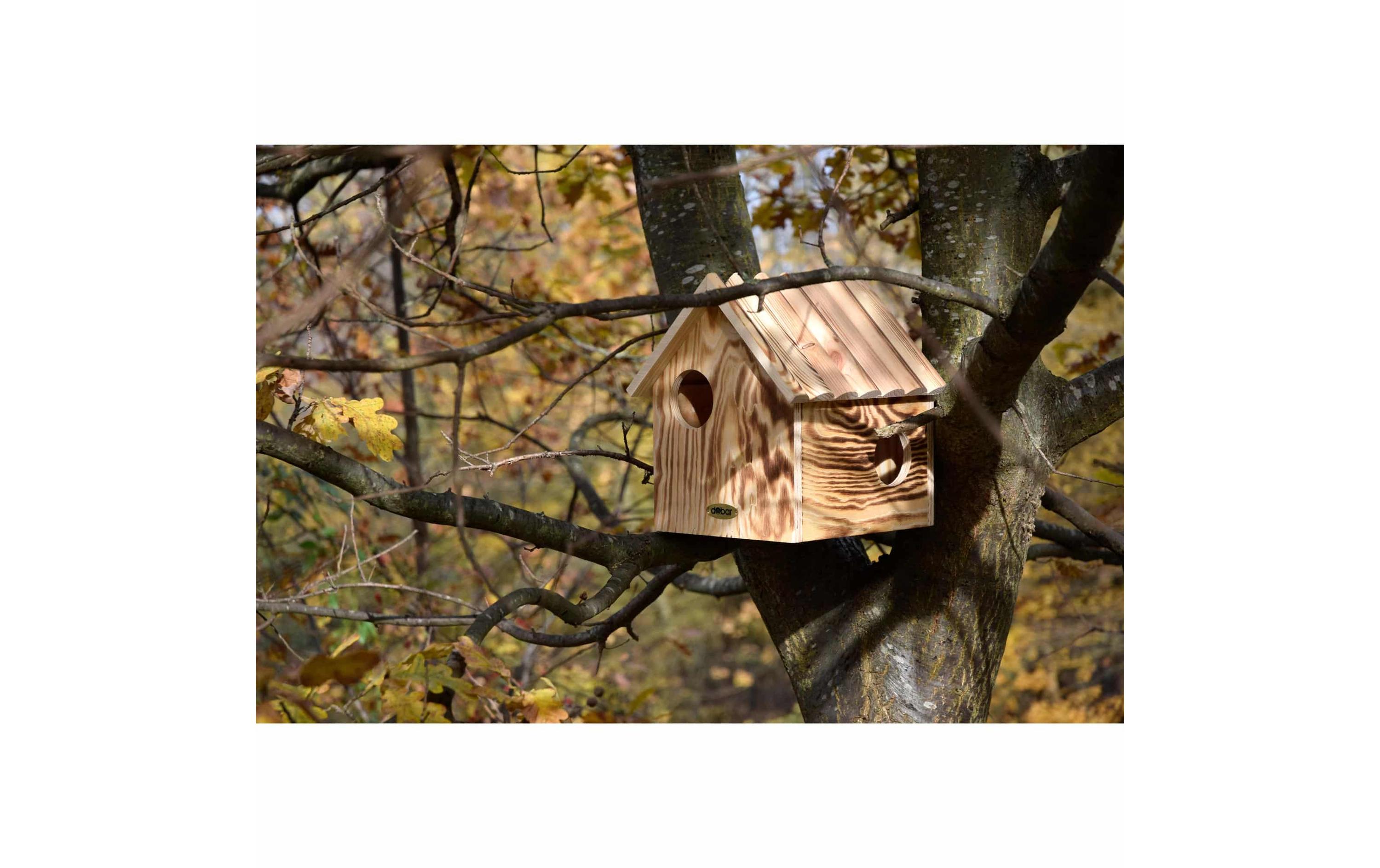 dobar Eichhörnchenkobel mit 3 Eingängen, 26 x 26 x 29 cm