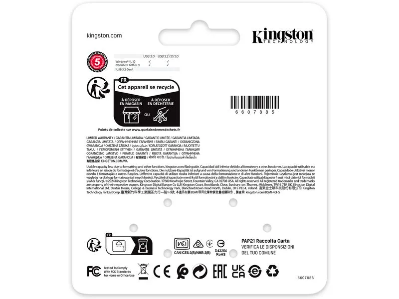 Kingston USB-Stick KE-U2X256-1AC 256 GB