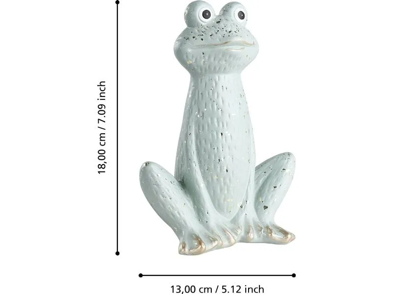 EGLO Dekofigur Frosch Saidane 18 cm, Mint EGLO Dekofigur Frosch Saidane 18 cm, Mint