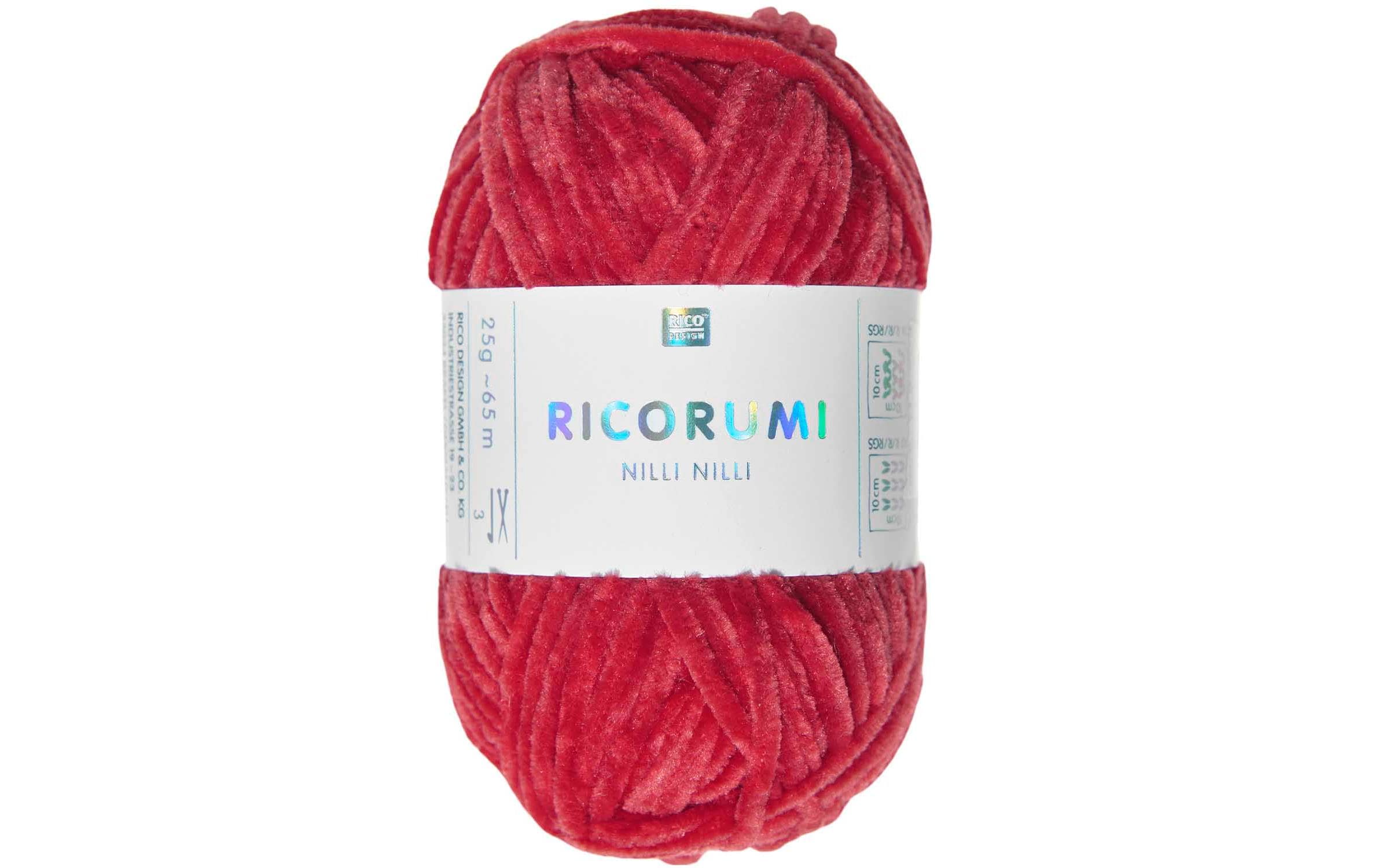 Rico Design Wolle Ricorumi Nilli Nilli Rot