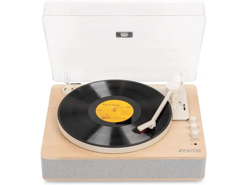 Fenton Plattenspieler mit Bluetooth RP162S Ahorn Fenton Plattenspieler mit Bluetooth RP162S Ahorn