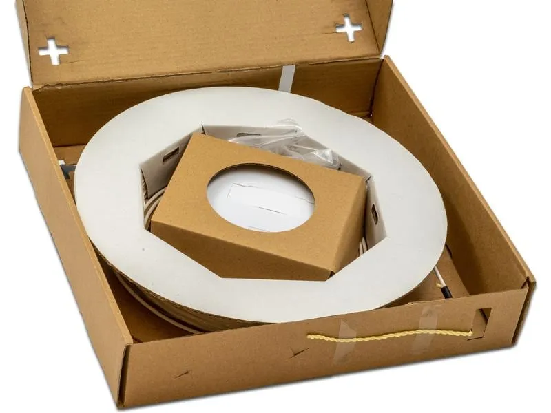 Lightwin FTTH OTO Box 4x LC/APC Kupplungen, Breakoutkabel 30 m Lightwin FTTH OTO Box 4x LC/APC Kupplungen, Breakoutkabel 30 m