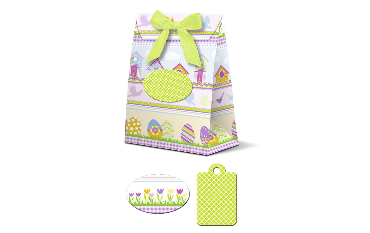 URSUS Osterkörbchen-Set 2 Körbchen / 3 Tüten