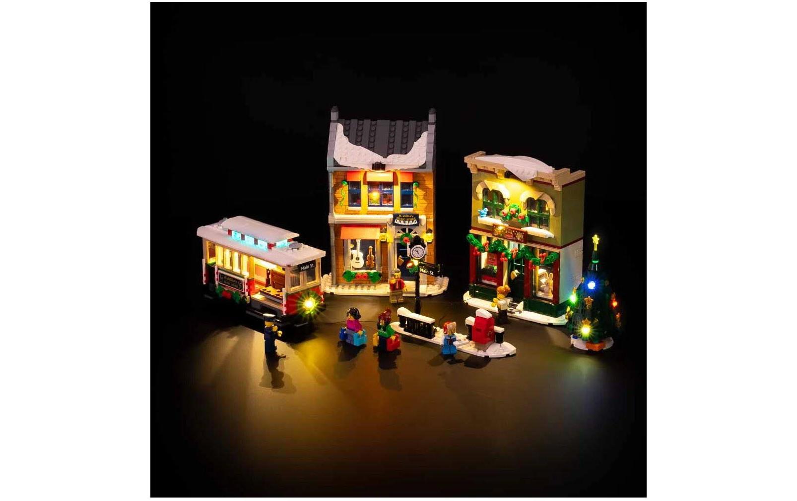 Light My Bricks LED-Licht-Set für LEGO® Geschmückte Hauptstrasse 10308