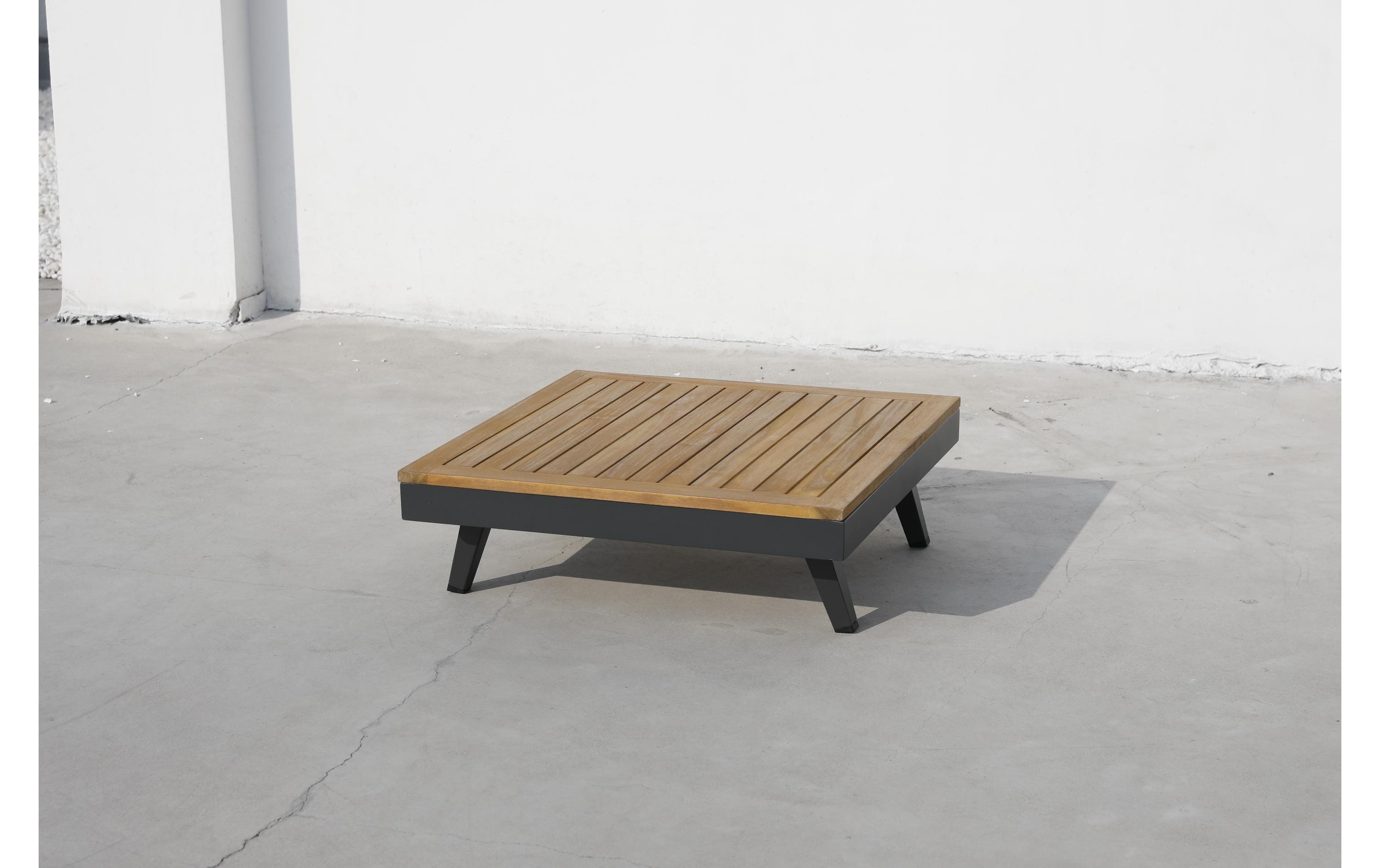 Acamp Loungeset Naxos, 3-teilig, Teakfarbe