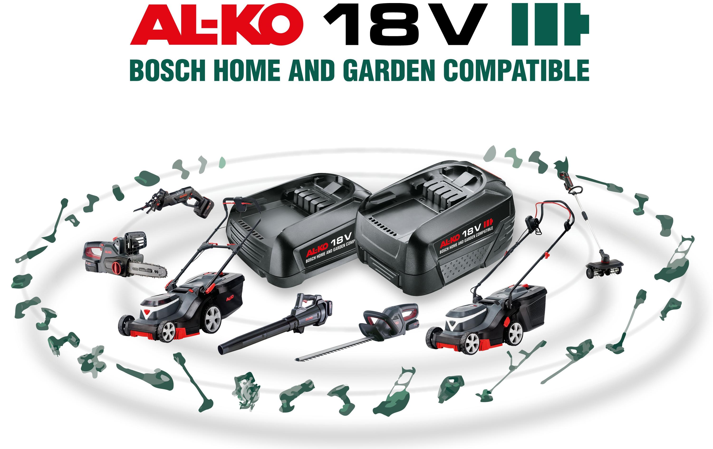 AL-KO Akku-Rasenmäher Premium, 382 Li,