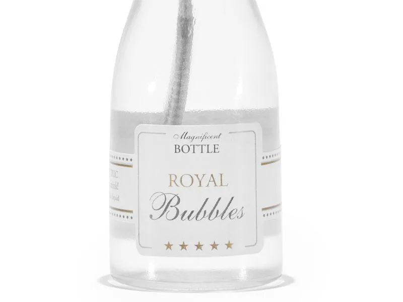 Partydeco Partyaccessoire Seifenblasen Sektflasche, 24 Stück