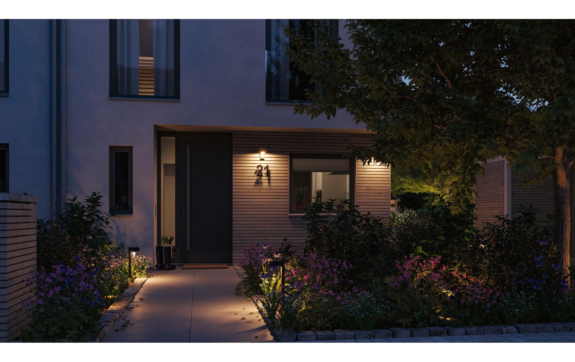 Paulmann LED Pollerleuchte Capera 230 V Anthrazit