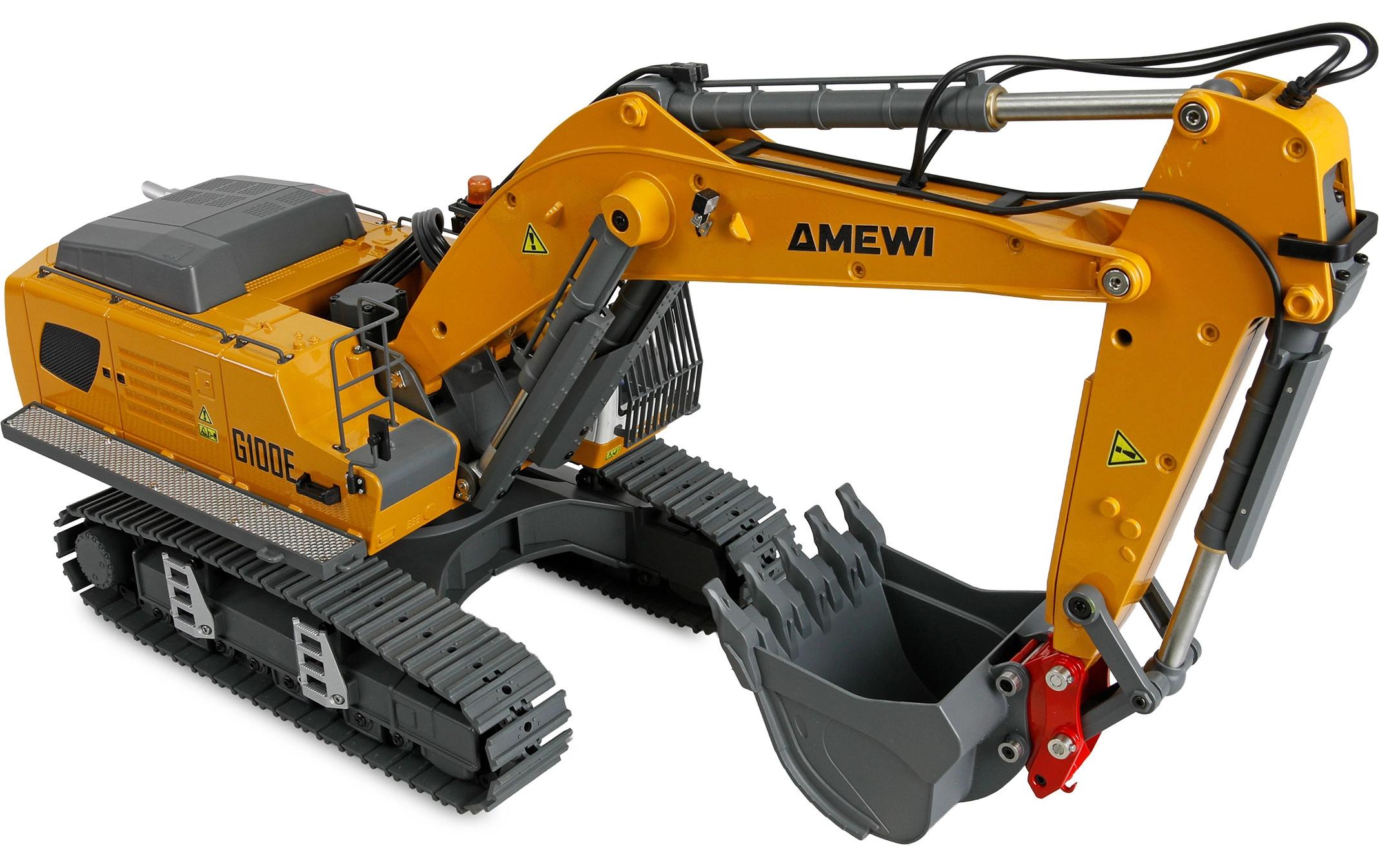 Amewi G100E Vollmetall Bagger 1:18 RTR Amewi G100E Vollmetall Bagger 1:18 RTR