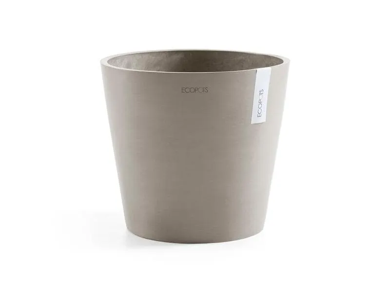 Ecopots Pflanzentopf Amsterdam 40, French Taupe