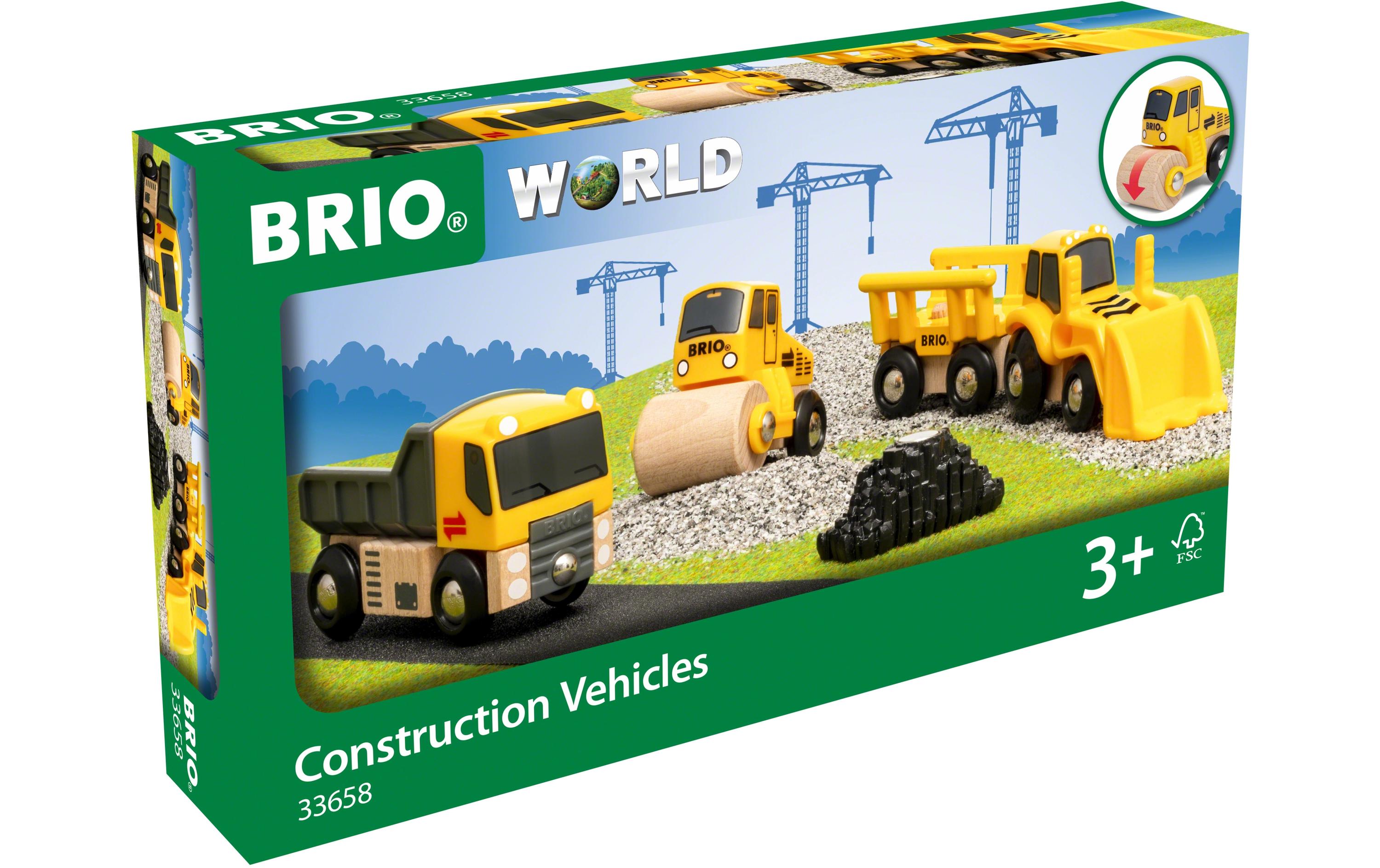 BRIO BRIO World Baustellenfahrzeuge