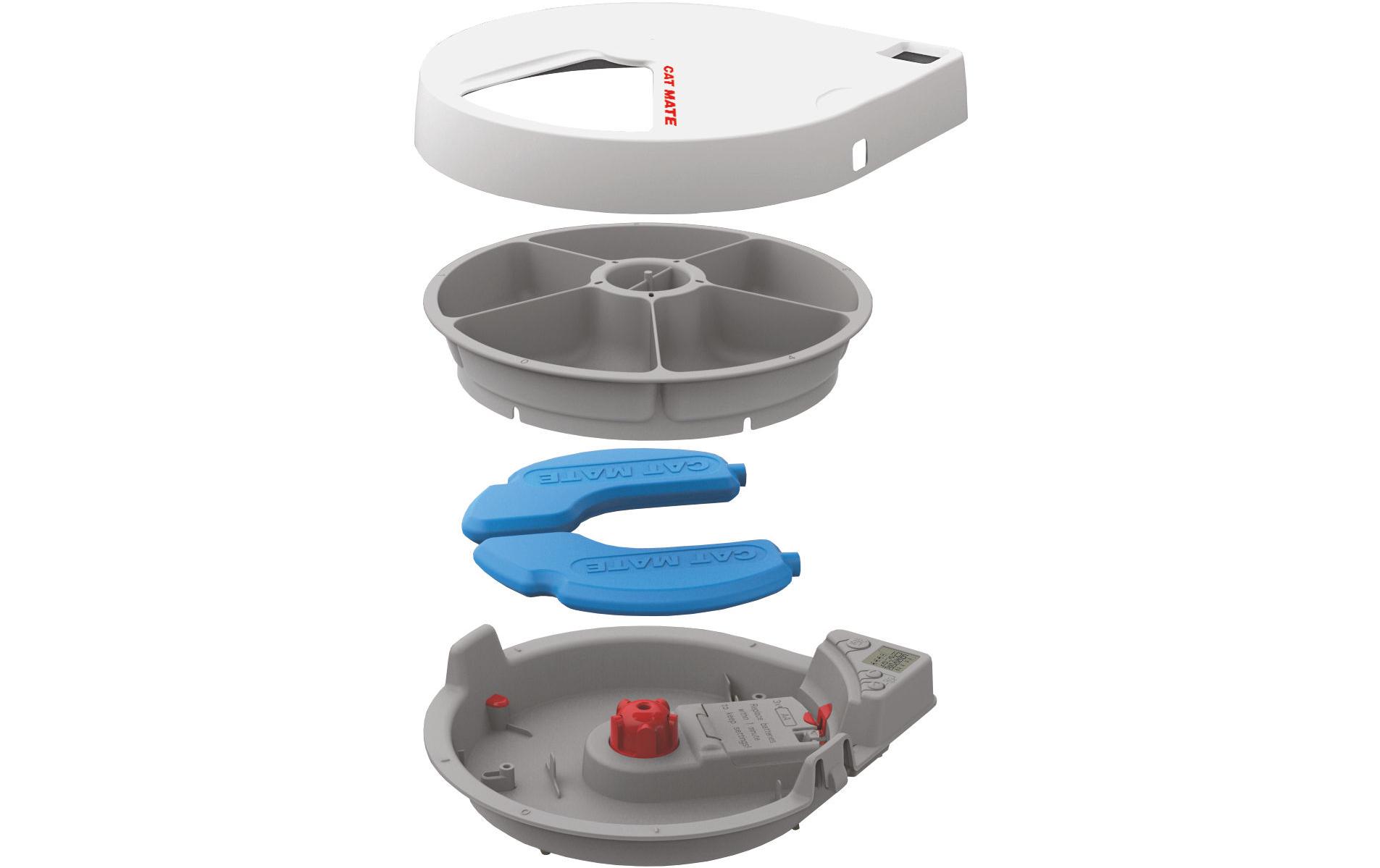 Cat Mate Futterautomat C500 Weiss