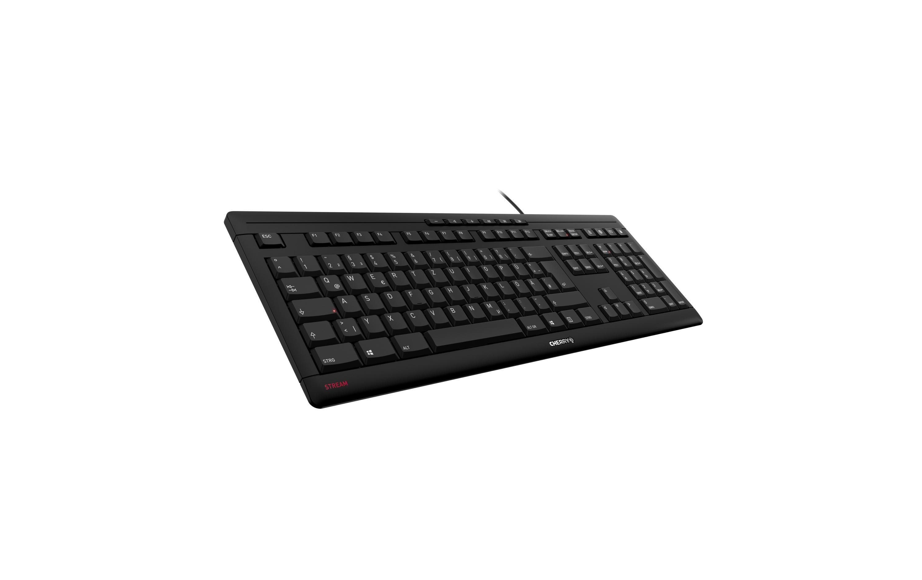 Cherry Tastatur Stream FR-Layout Schwarz
