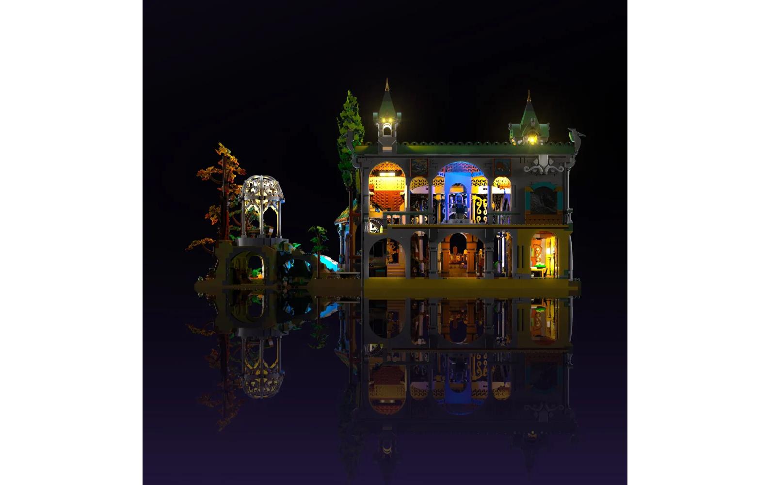 Light My Bricks LED-Licht-Set für LEGO® Der Herr der Ringe Bruchtal 10316