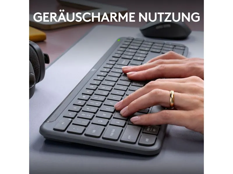 Logitech Tastatur-Maus-Set MK950 Signature Slim Combo Logitech Tastatur-Maus-Set MK950 Signature Slim Combo