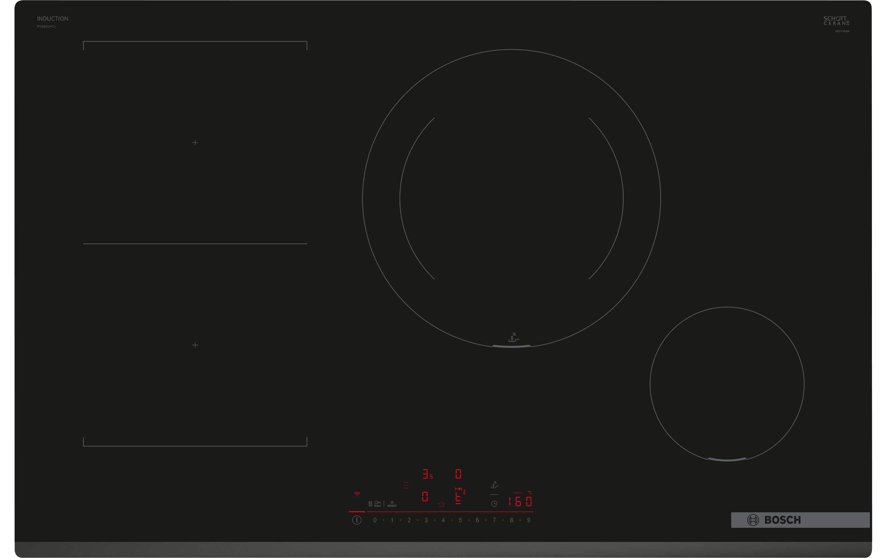 Bosch Induktionskochfeld PVS831HC1E Aufliegend Bosch Induktionskochfeld PVS831HC1E Aufliegend