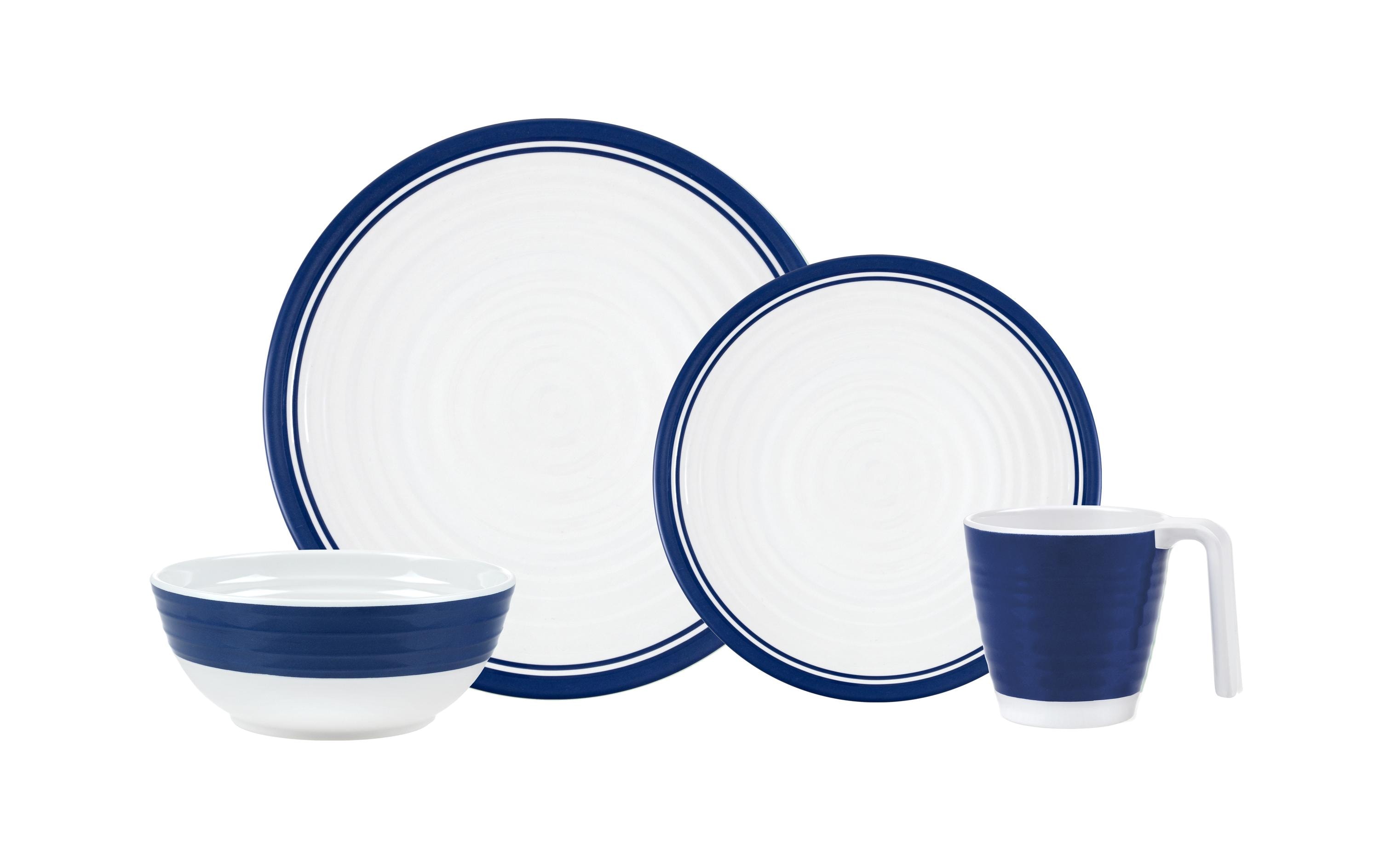 KOOR Outdoor-Geschirrset Manga Blau