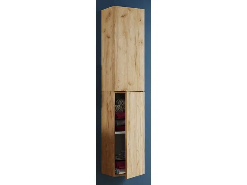 VCM Badezimmerregal Lendas 33 x 150 cm, Braun VCM Badezimmerregal Lendas 33 x 150 cm, Braun