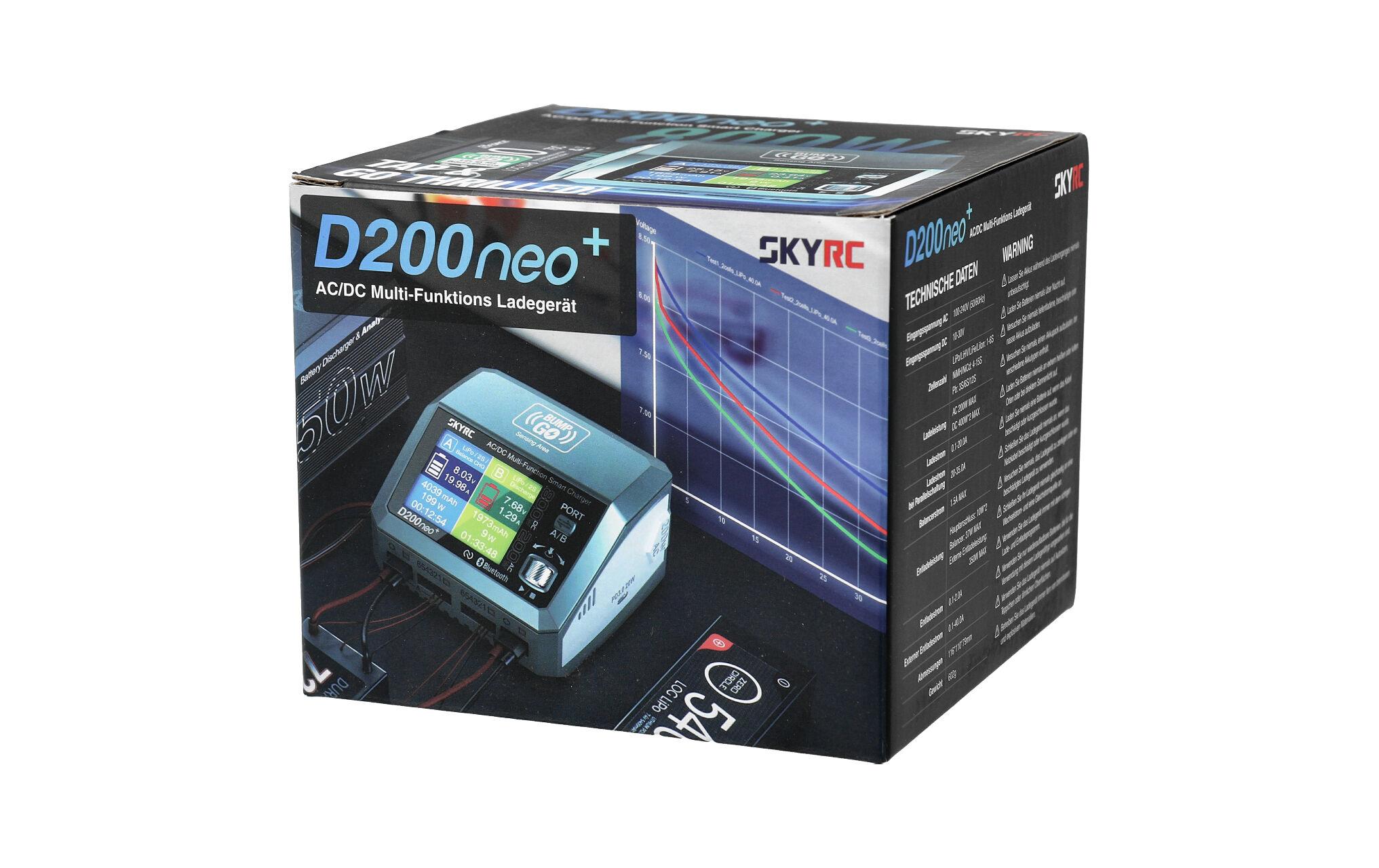 SKYRC Ladegerät D200 Neo+ 200 W AC