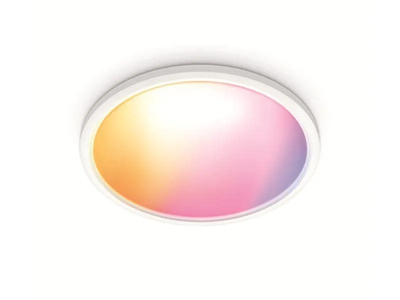 WiZ SuperSlim Tunable White & Color 3800 lm Weiss