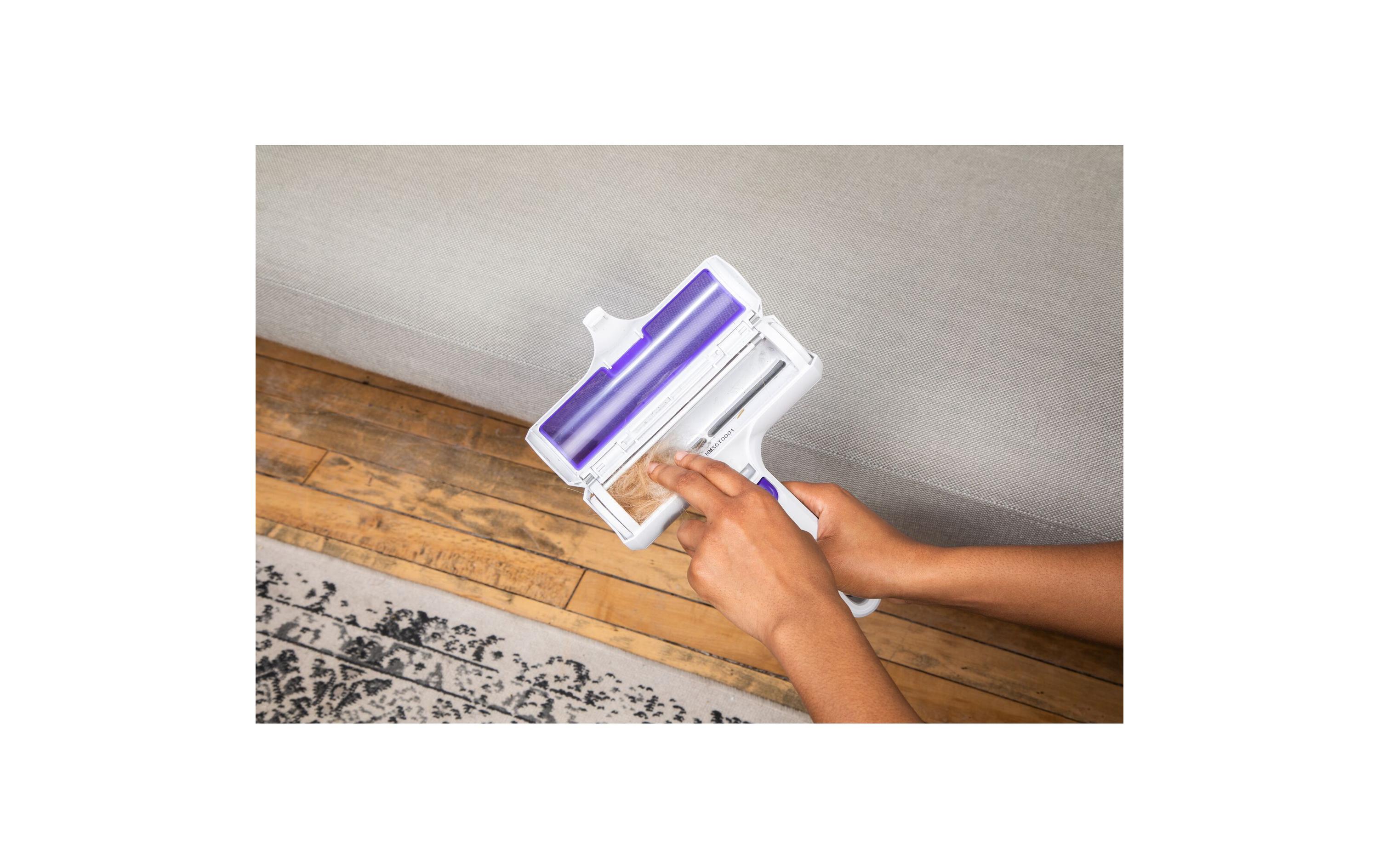 BLACK+DECKER Tierhaarentferner Weiss / Lila