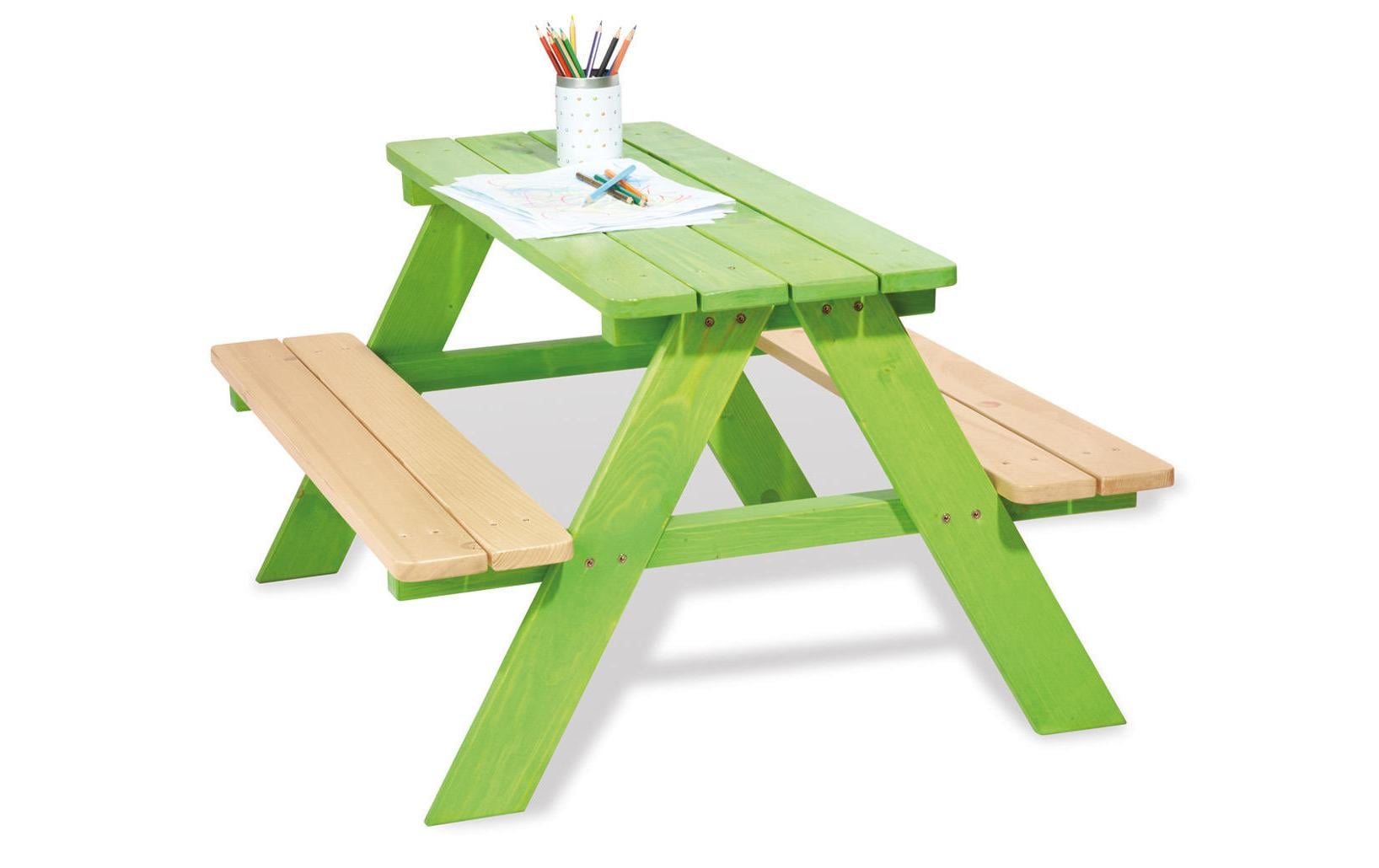 Pinolino Kindersitzgarnitur Nicki für 4 Grün