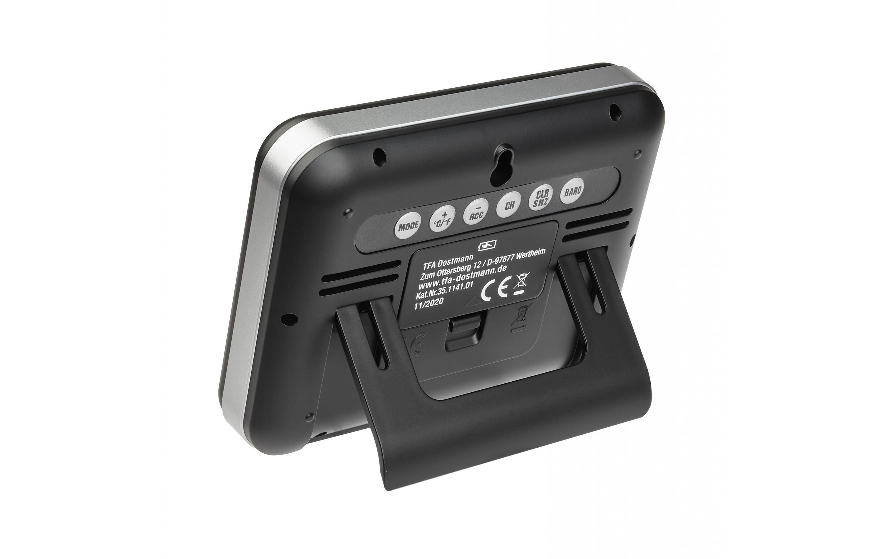 TFA Dostmann Wetterstation Memo, Schwarz