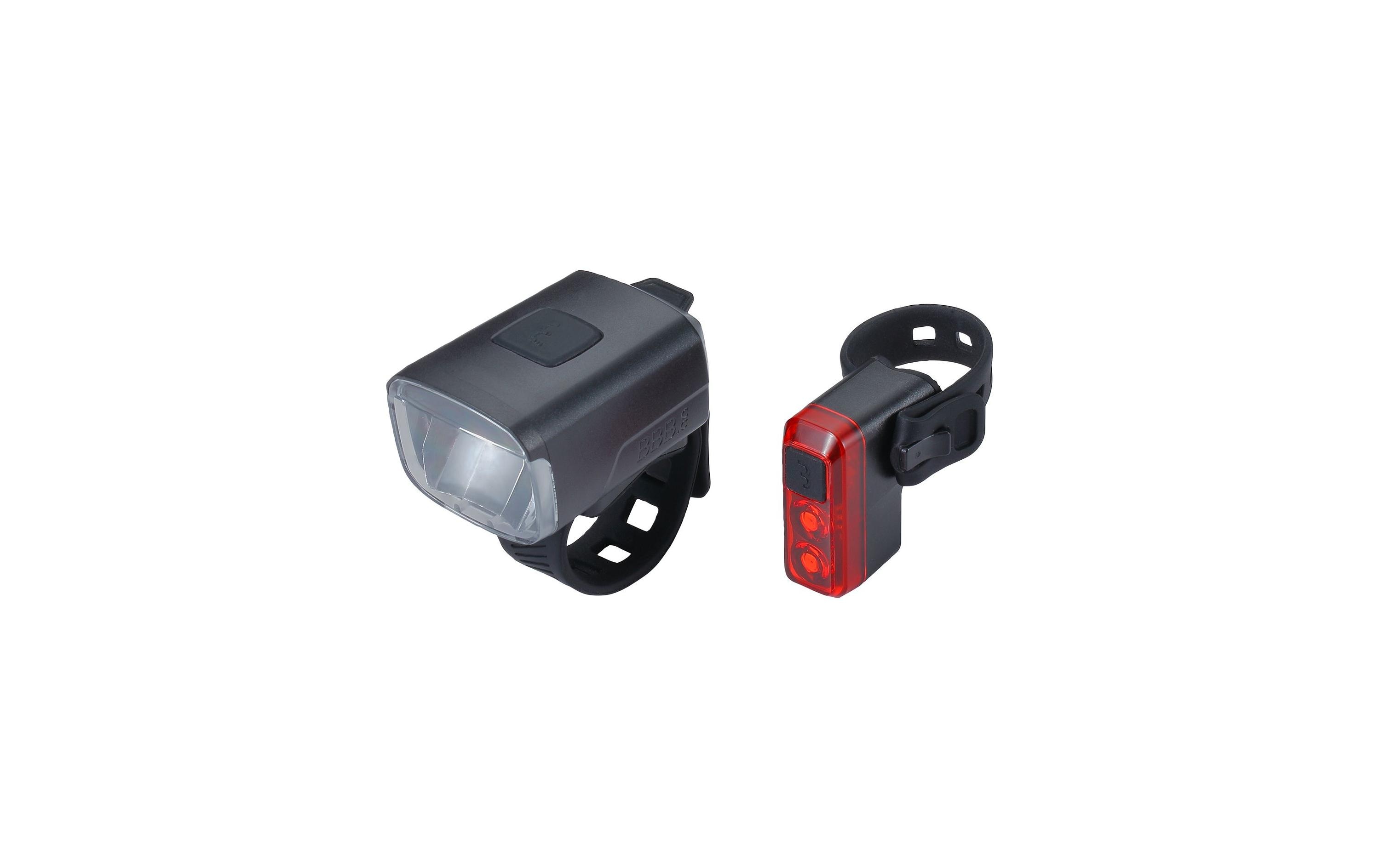 BBB Lichtset Stud33 Strap Combo BLS-143 + BLS-145 BBB Lichtset Stud33 Strap Combo BLS-143 + BLS-145