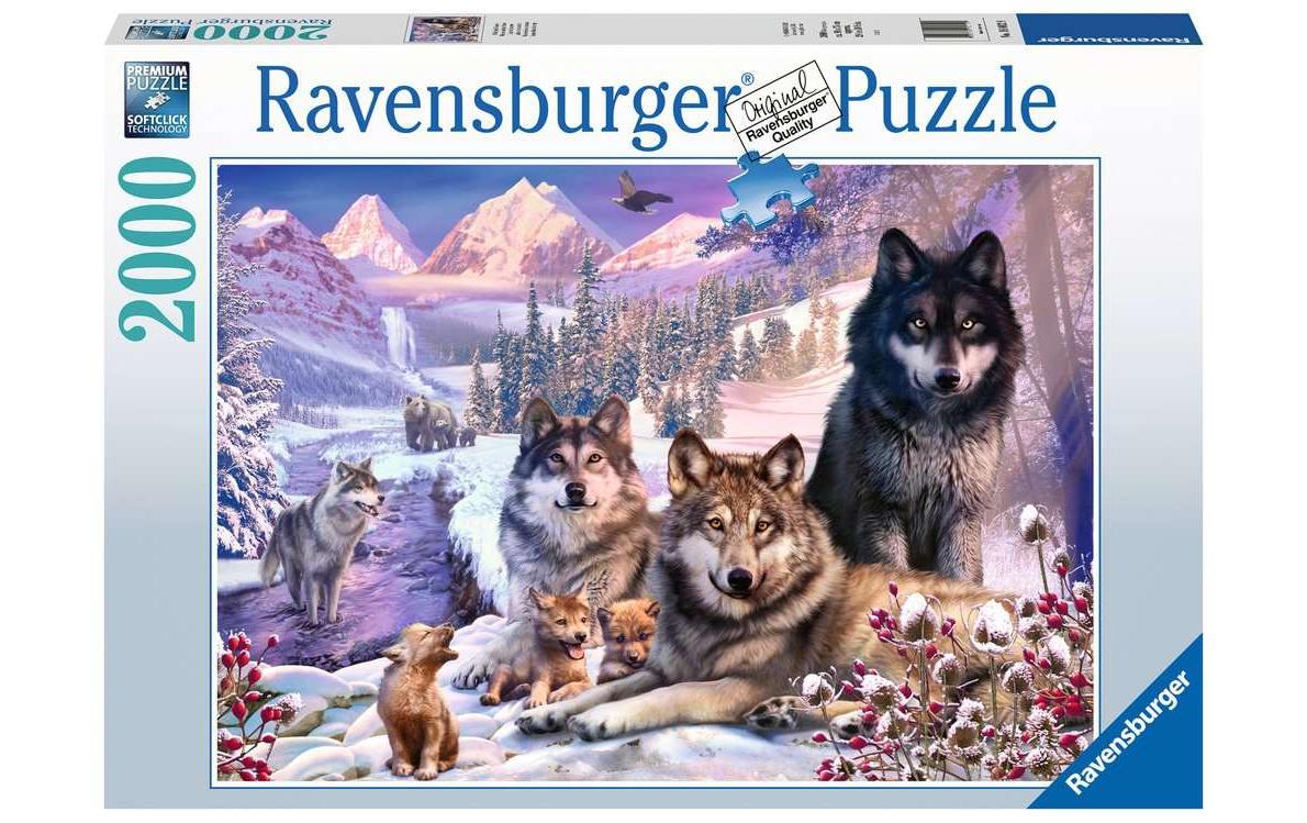 Ravensburger Puzzle Wölfe im Schnee