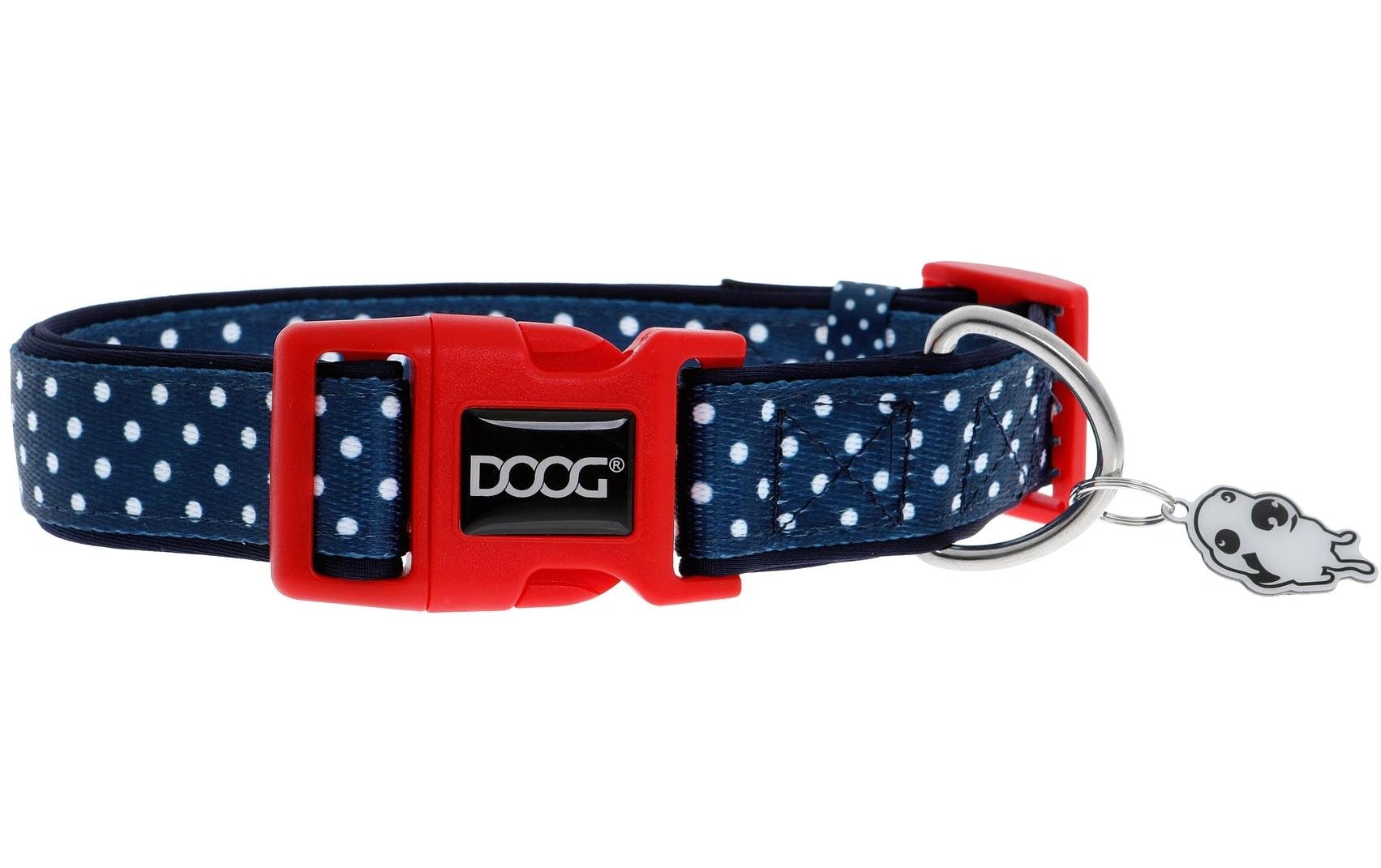 Doog Halsband Stella L Navy / Polka Dots Doog Halsband Stella L Navy / Polka Dots