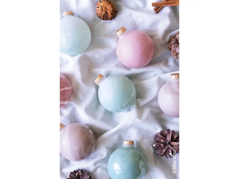 Marabu Marmorierfarbe Easy Marble 6 x 15 ml, Pastell Marabu Marmorierfarbe Easy Marble 6 x 15 ml, Pastell