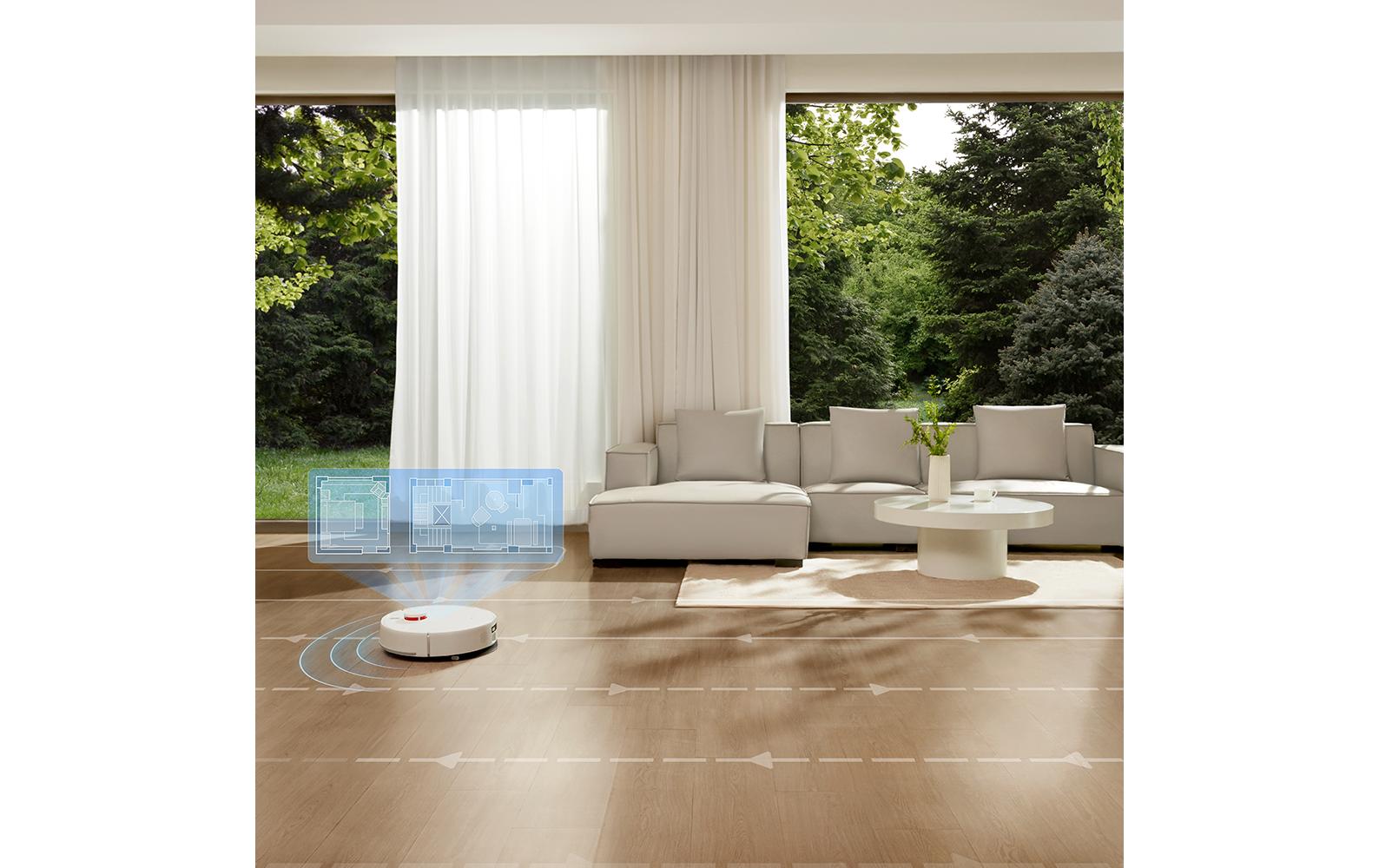Xiaomi Saug- und Wischroboter Vacuum H40 White