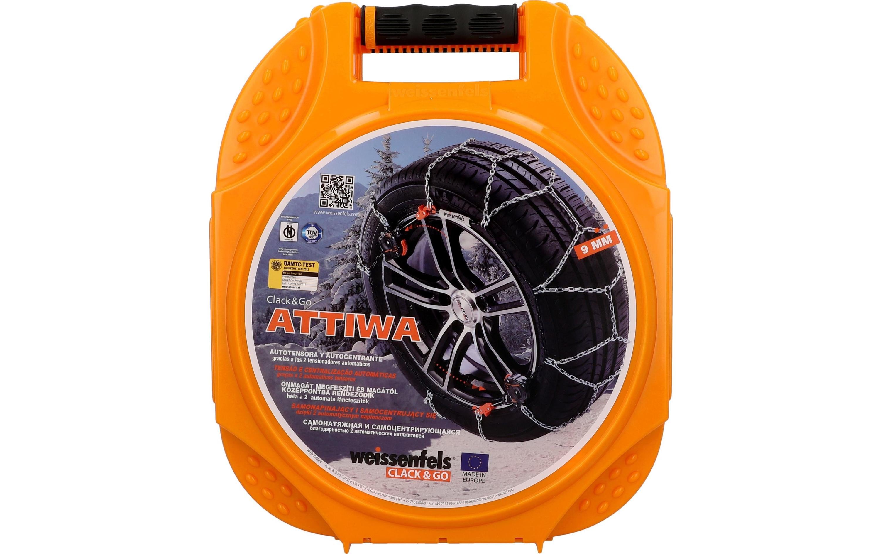 Weissenfels Stahlschneekette Attiwa Clack & Go 11 Weissenfels Stahlschneekette Attiwa Clack & Go 11