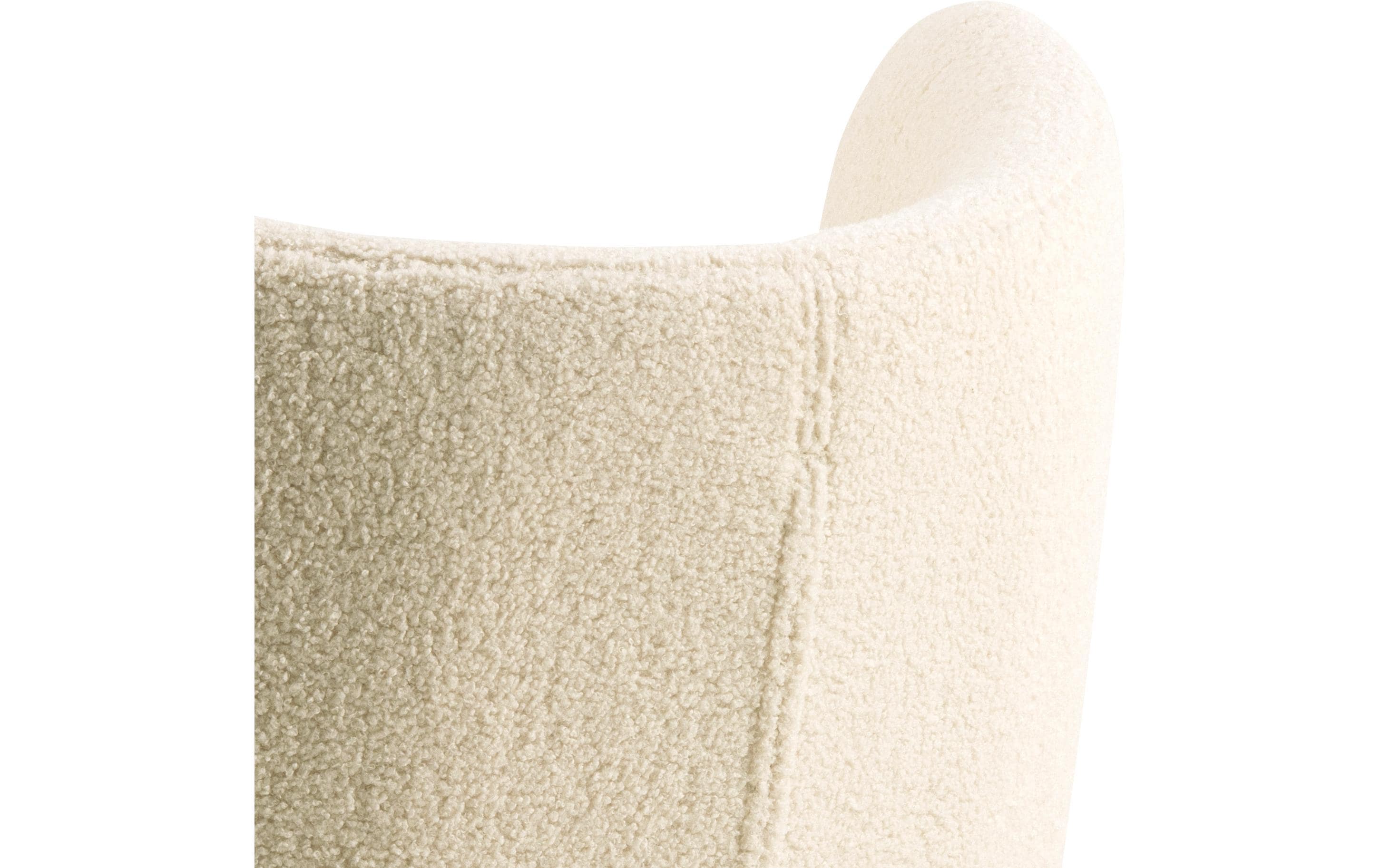 AC Design Sessel Crosby Holz/Textil, Cream